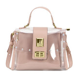 Vizzano 10028-1 Shoulder Bag in Pastel Pink Vinyl