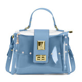 Vizzano 10028-1 Shoulder Bag in Blue Vinyl