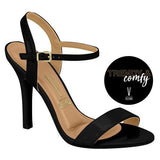 Vizzano 6249-464 High Heel Sandal in Black Patent