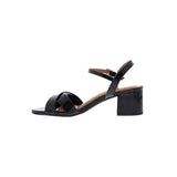 Vizzano 6291-927 Block Heel Sandal in Black Patent