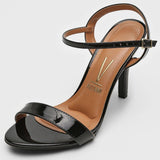 Vizzano 6249-464 High Heel Sandal in Black Patent